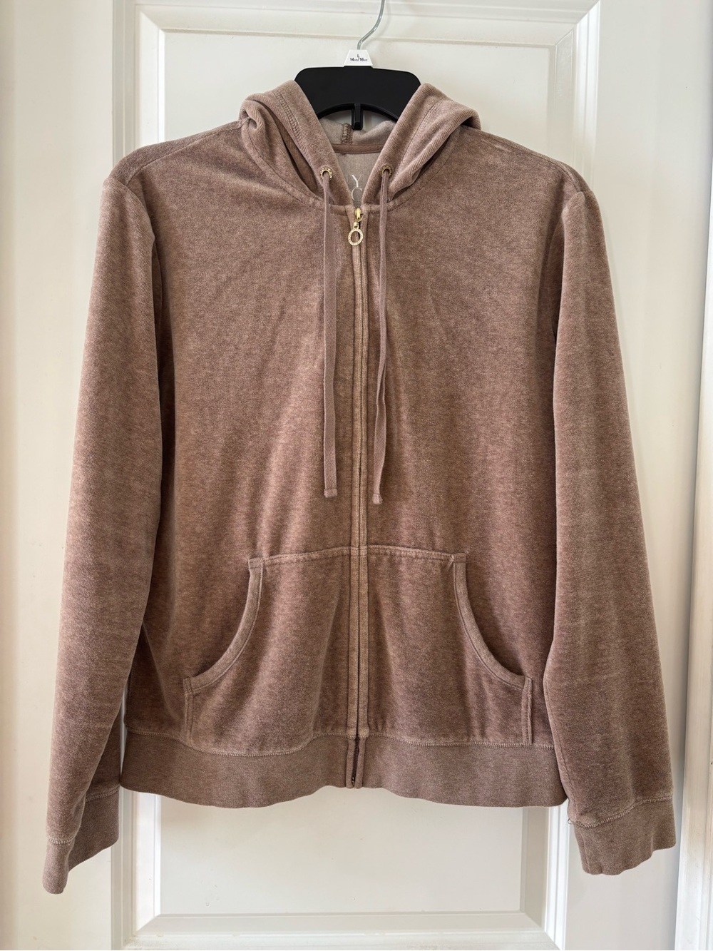 New York & Company Men's Zip-Up Hoodie - Taupe